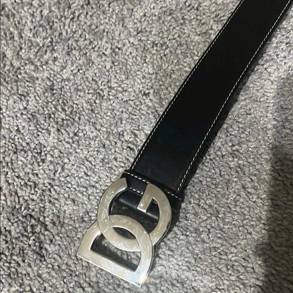 Dolce & Gabbana Women Black Leather Belt - Picture 5 of 6